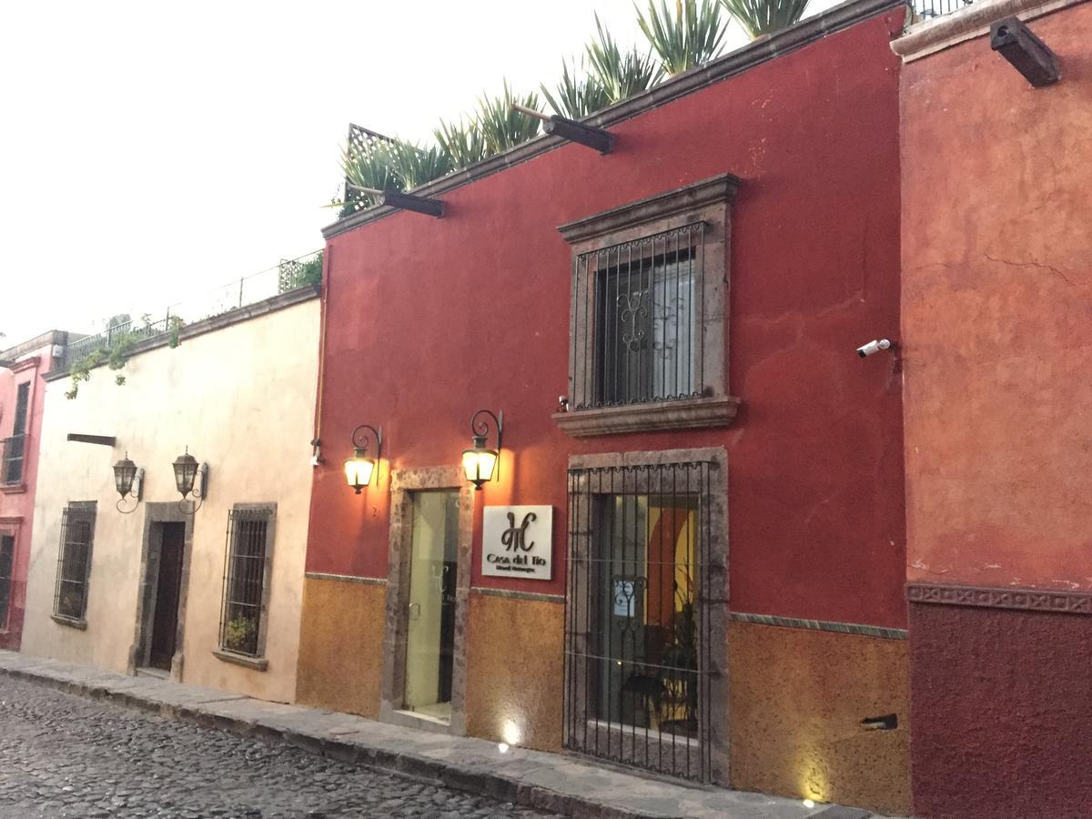 Casa Del Tio Hotel Boutique San Miguel de Allende Dış mekan fotoğraf Restaurant AC