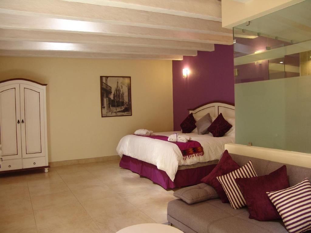 Casa Del Tio Hotel Boutique San Miguel de Allende Oda fotoğraf A room at the hotel