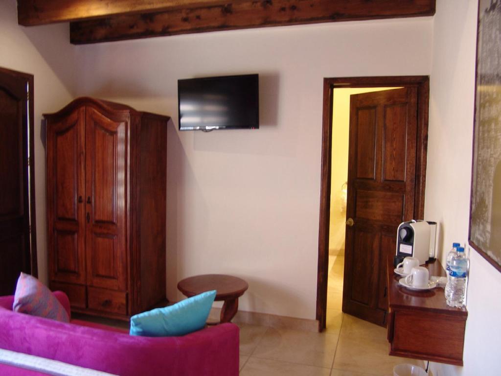Casa Del Tio Hotel Boutique San Miguel de Allende Oda fotoğraf A room at the hotel